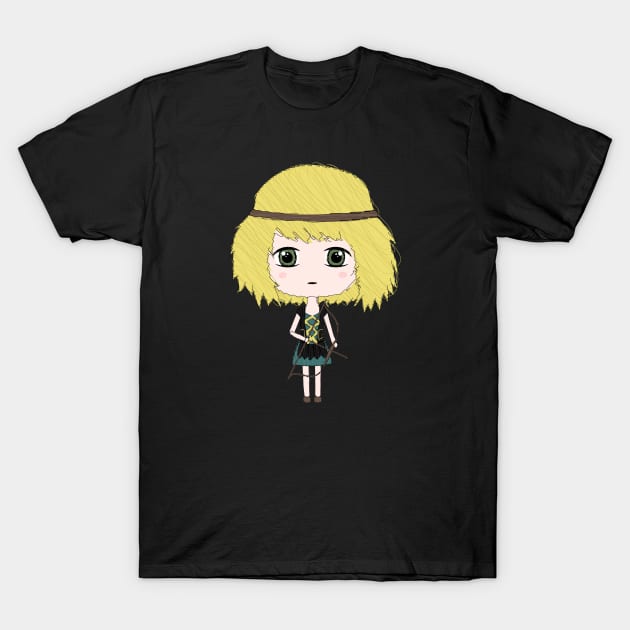 Sagittarius Girl T-Shirt by TheBanannaTheory